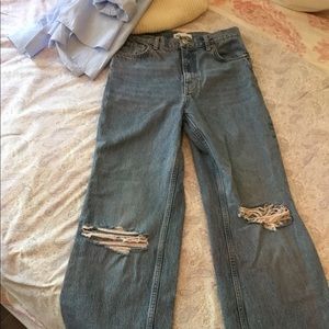 Zara high waisted jeans